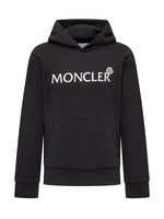 Boys Black Logo Hoodie 1