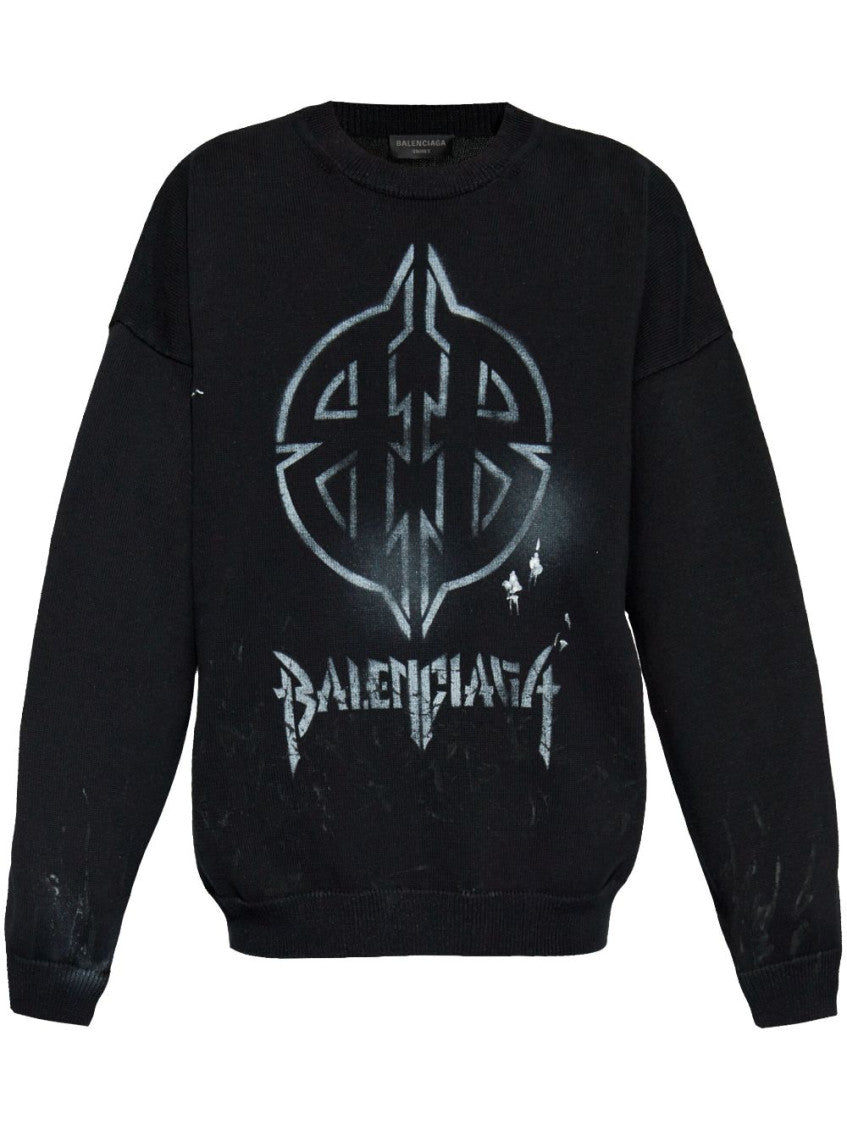 Black Logo Sweatshirt 1