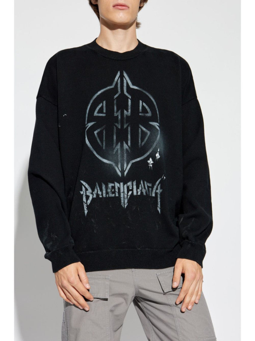 Black Logo Sweatshirt 4