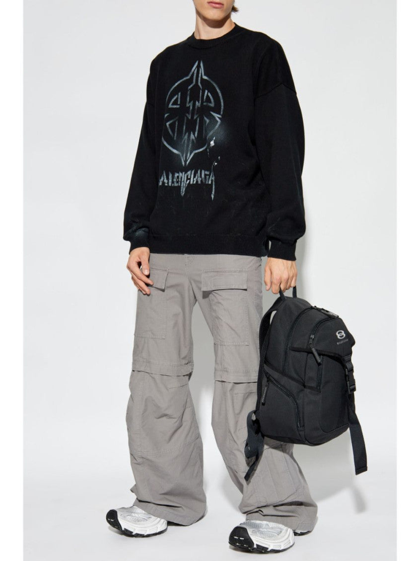 Black Logo Sweatshirt 5