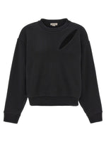Black Cut And Sew Sweatshirt 1