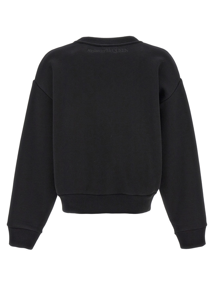 Black Cut And Sew Sweatshirt 2
