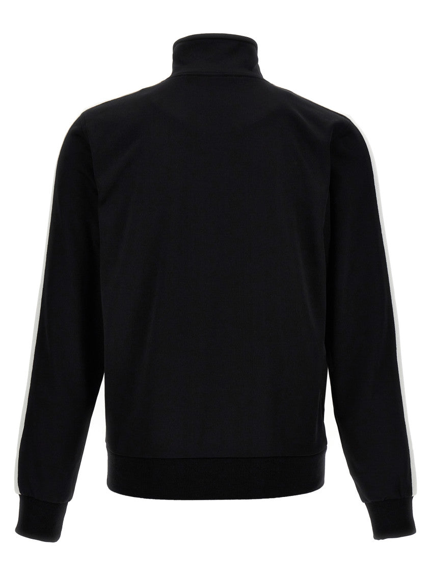 Black Logo Embroidery Sweatshirt 2