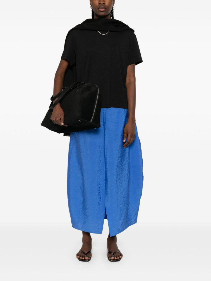 Black Cotton blend t-shirt 2