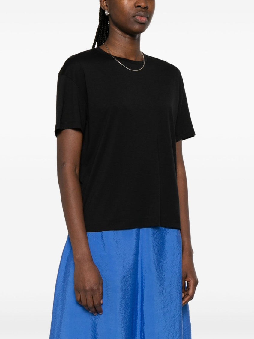 Black Cotton blend t-shirt 3