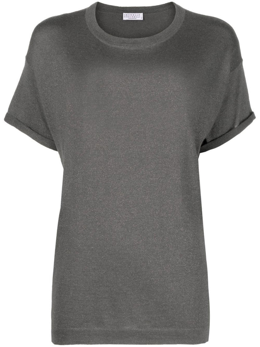 Grey Crew Neck T-shirt 1