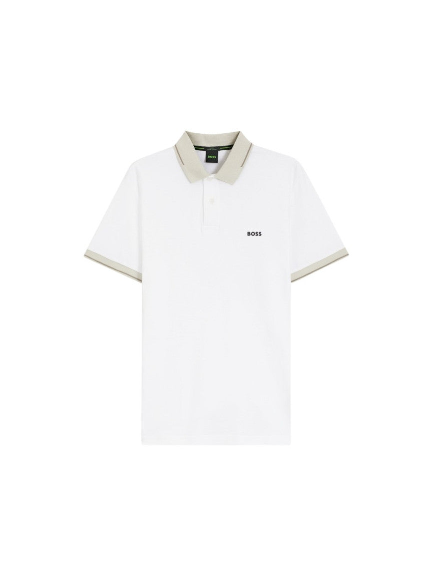 White Shirt Collar Polo 1