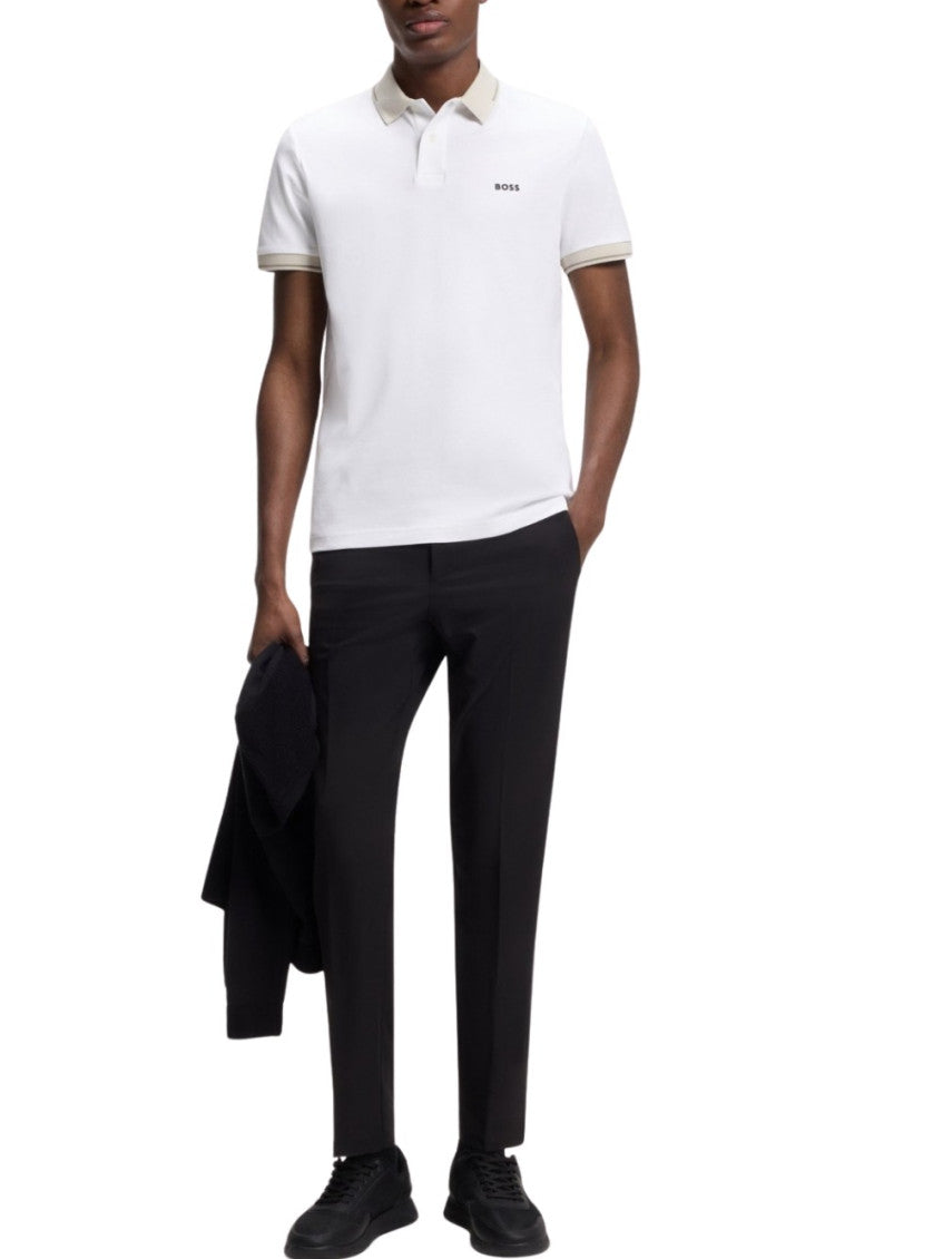 White Shirt Collar Polo 2