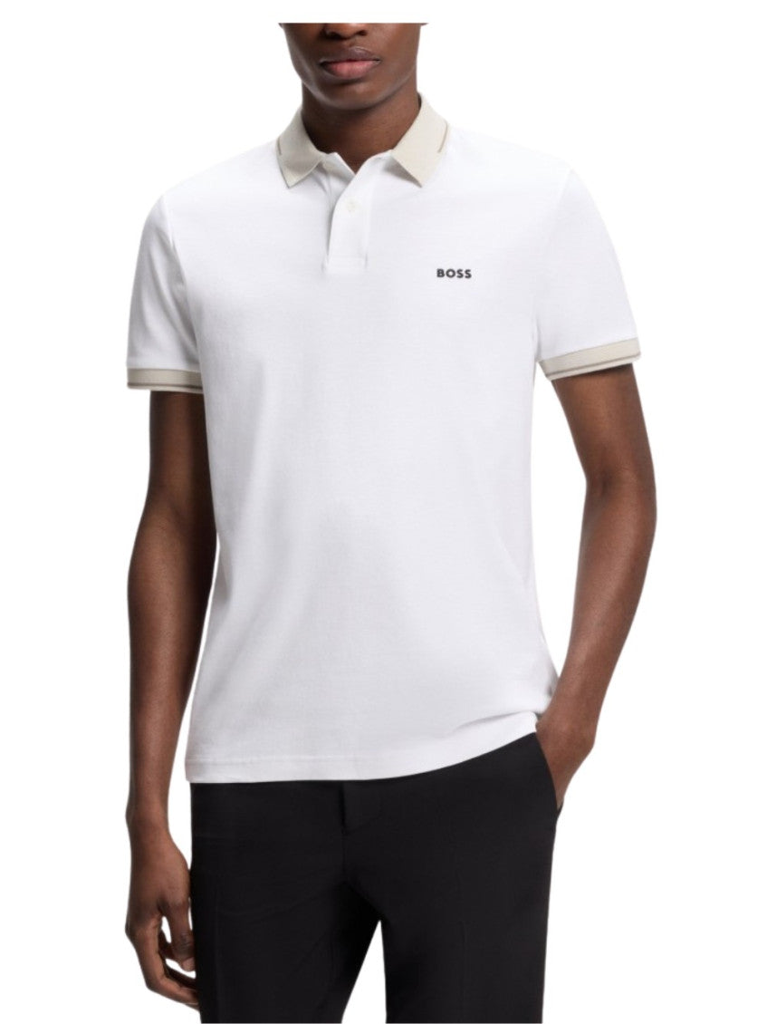 White Shirt Collar Polo 3
