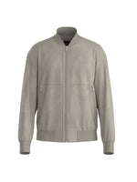 Light Grey Bomber Jacket 1