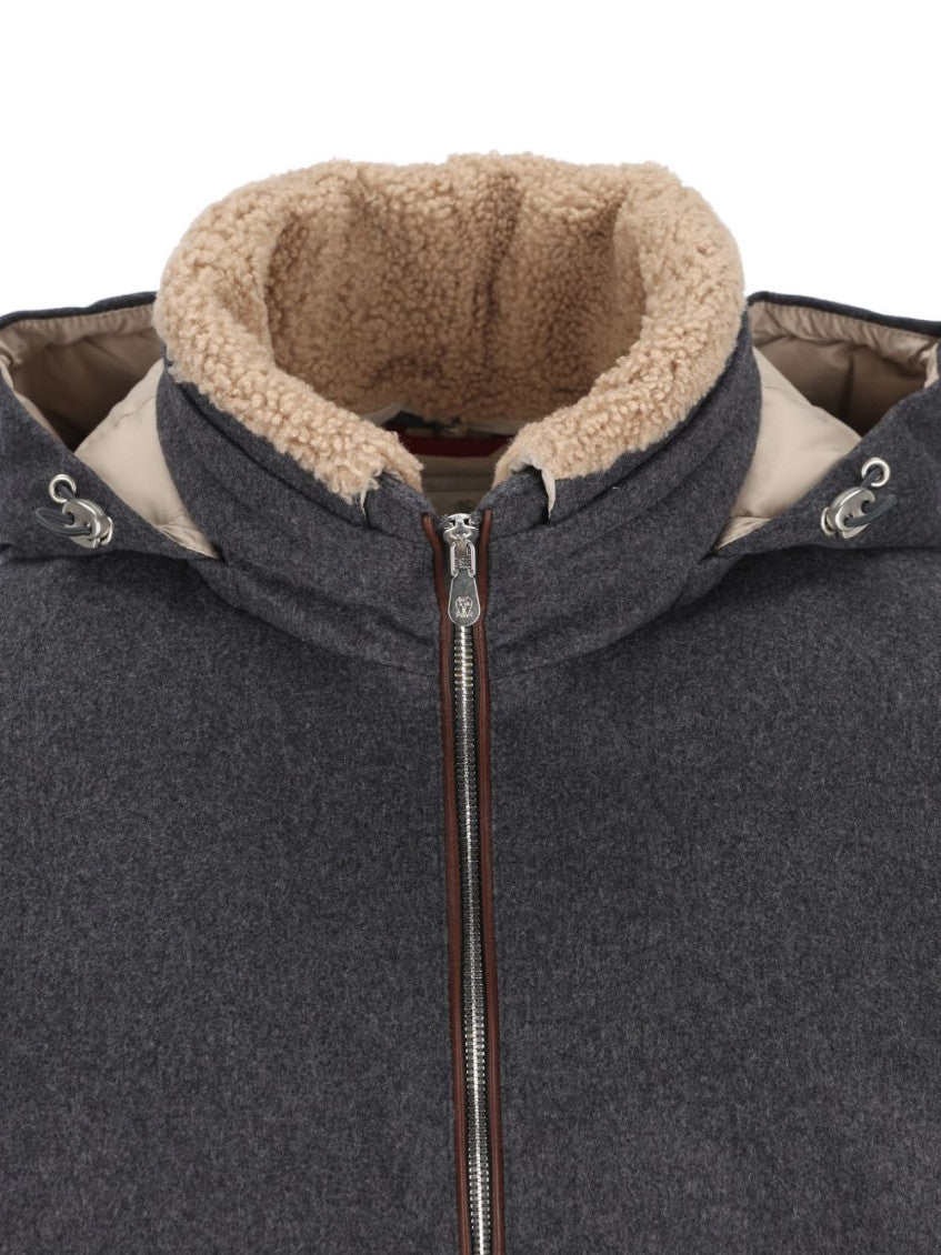 Dark Grey Hood Jacket 3
