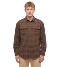 Brown Regular Check Shirt 1