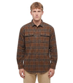 Brown Regular Check Shirt 1