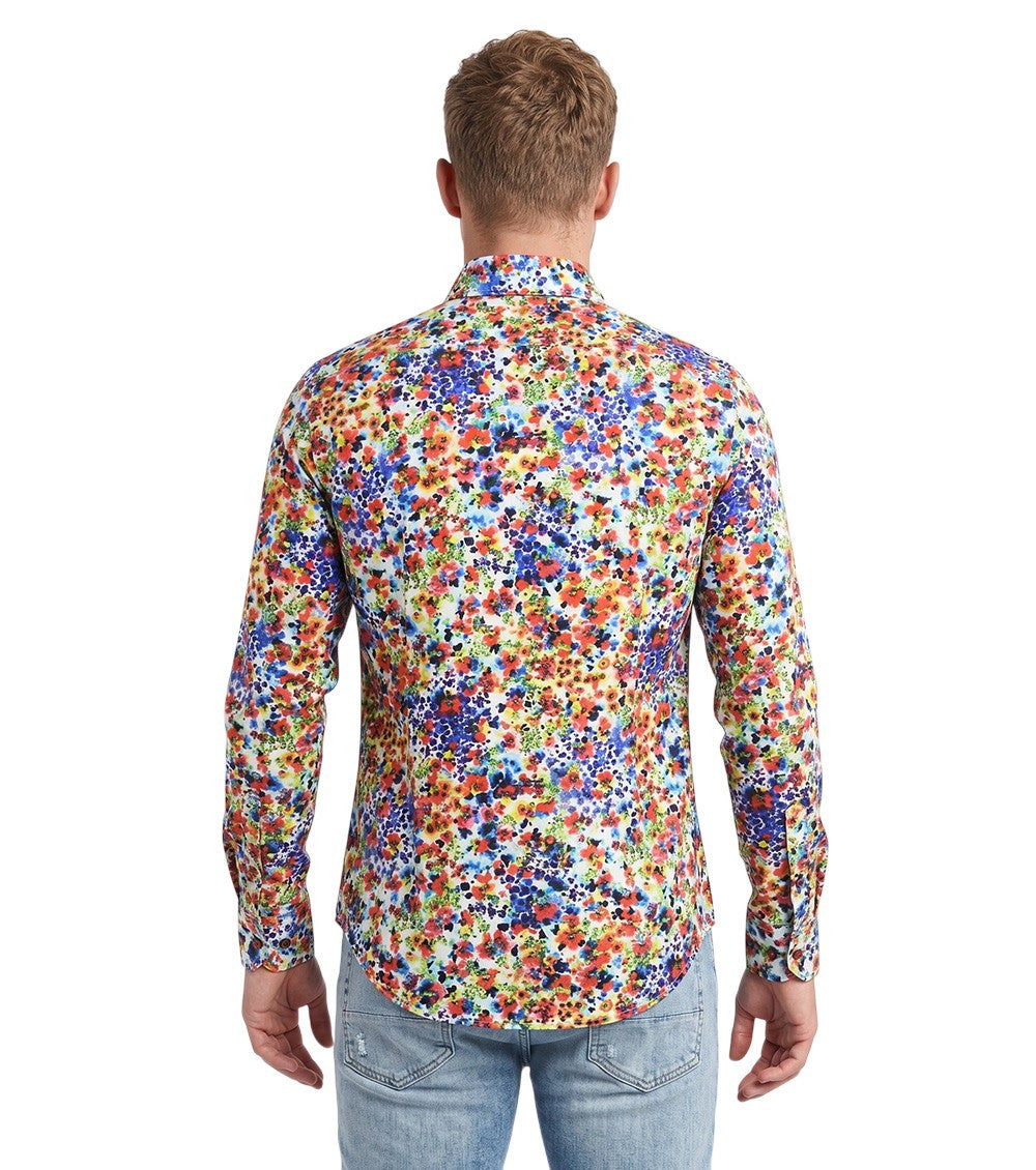 Multicolor Regular Floral Shirt 2