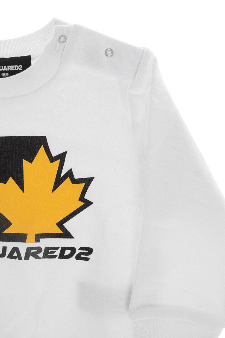 Babies White Logo Sweatshirt 3