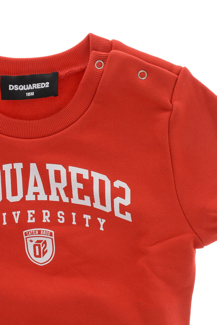 Babies Red Graphic Sweatshirt 3