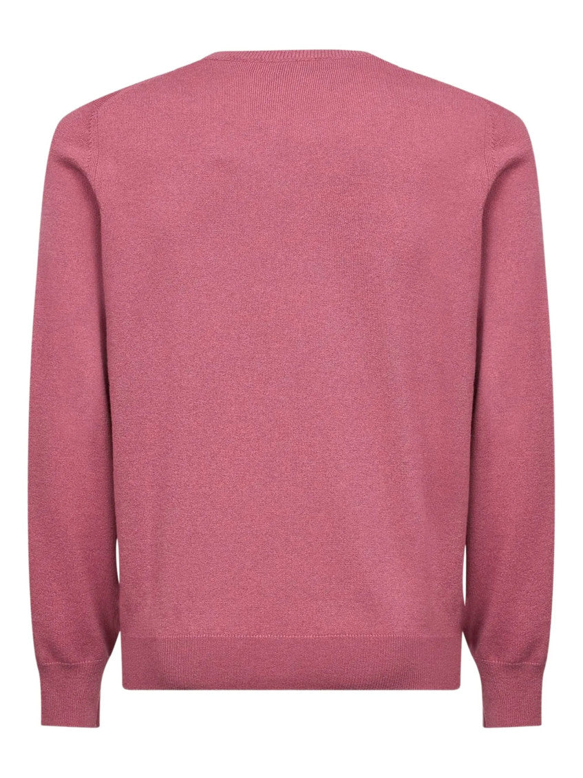 Pink Crew Neck Sweater 2