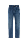Blue Mid Rise Jeans 1