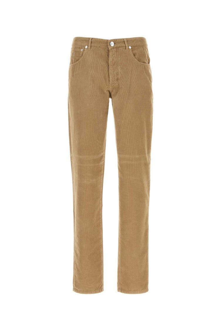 Light Brown Straight Jeans 1