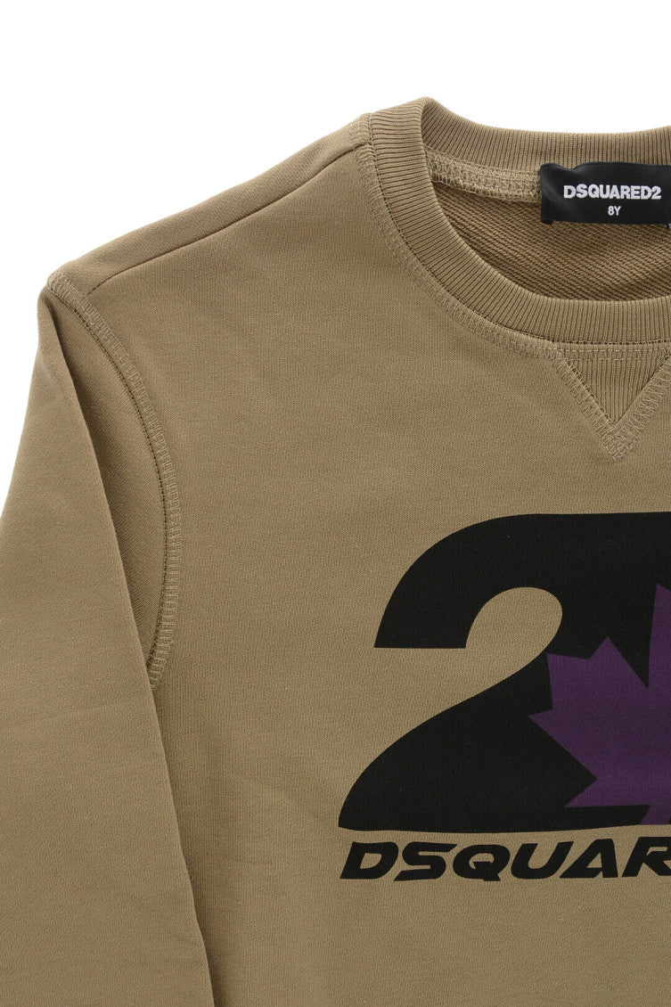 Boys Green Graphic Sweatshirt 3