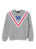 Boys Grey Stripes Sweatshirt 1