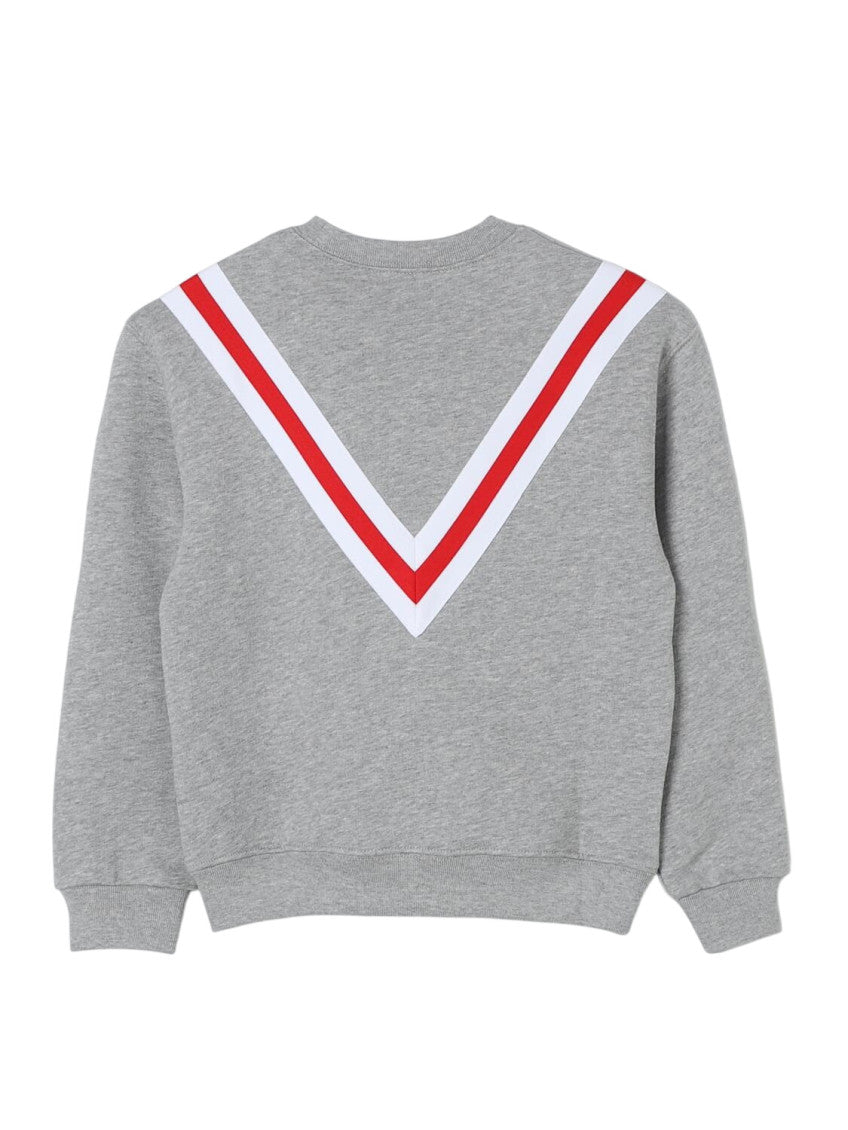 Boys Grey Stripes Sweatshirt 2