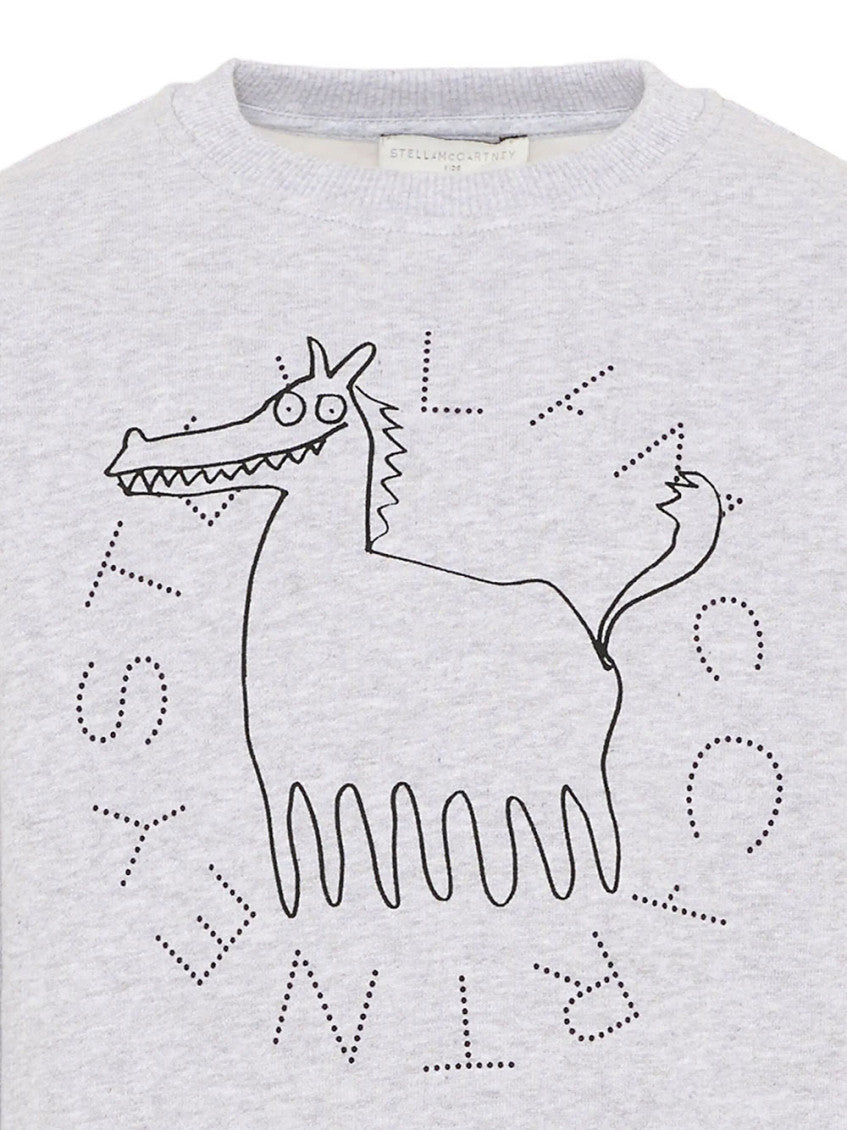 Boys Grey Graphic Sweatshirt 3