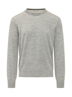 Light Grey Textured Sweater 1