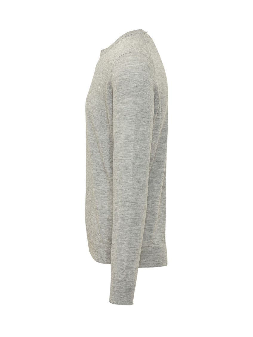 Light Grey Textured Sweater 3