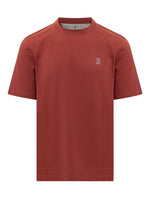 Red Crew Neck T-Shirt 1