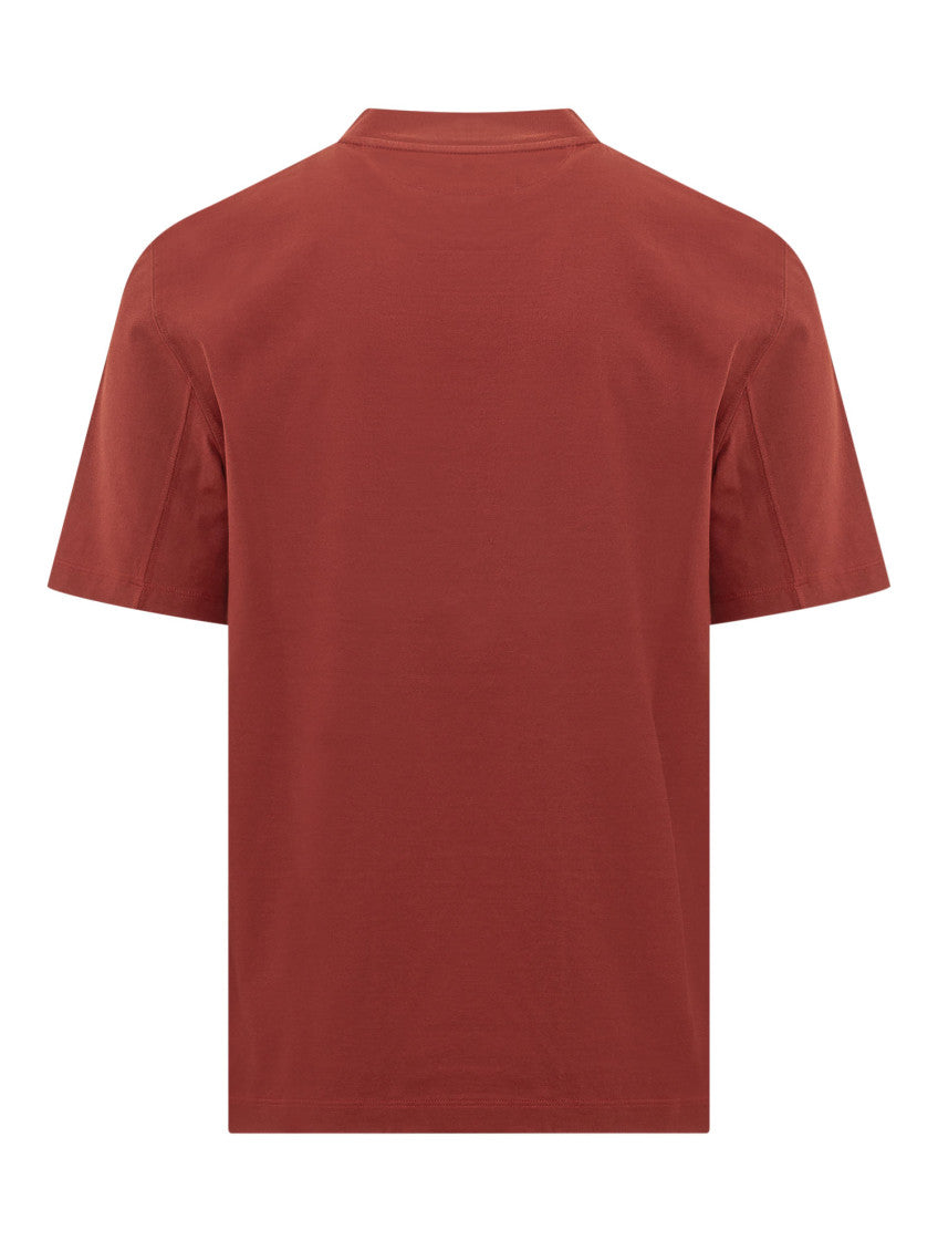 Red Crew Neck T-Shirt 2