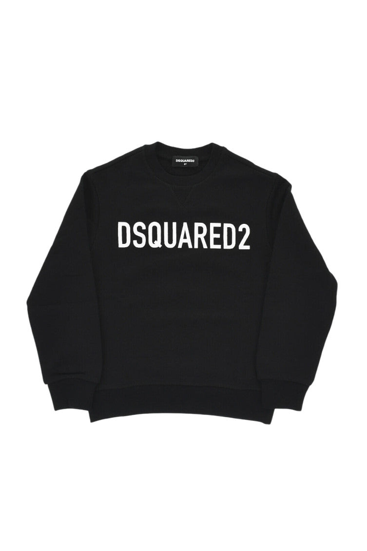 Boys Black Logo Sweatshirt 1