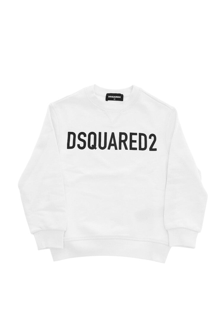 Boys  White Logo Sweatshirt 1