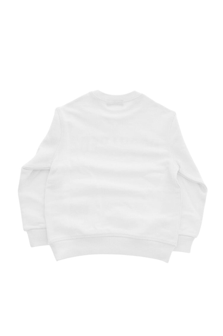 Boys  White Logo Sweatshirt 2