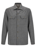 Grey Regular Overshirt 1