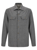Grey Regular Overshirt 1