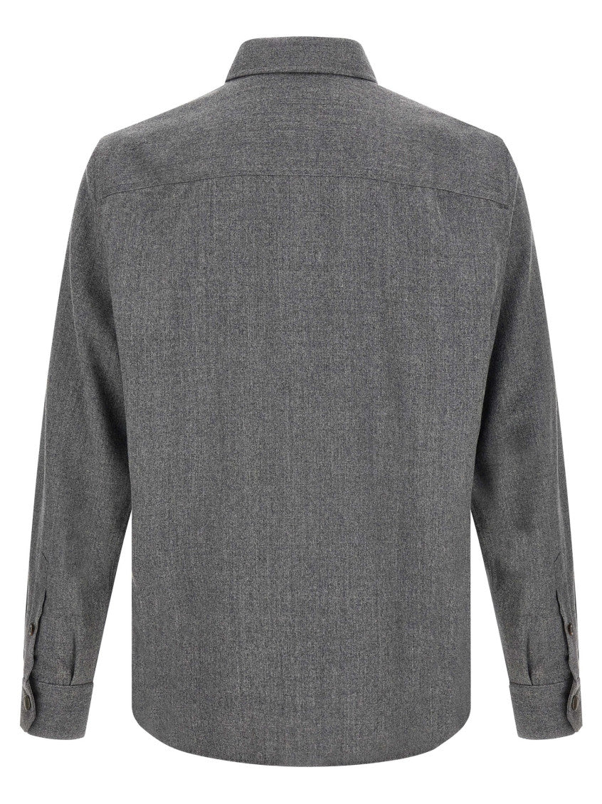 Grey Regular Overshirt 2