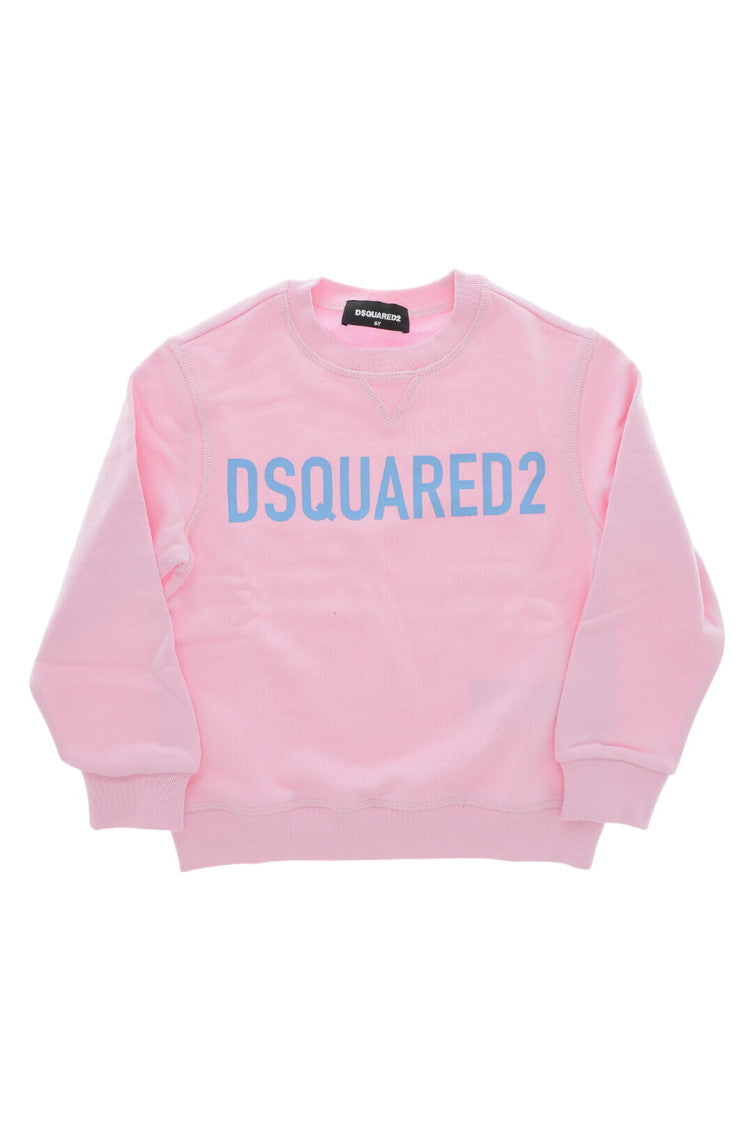 Girls Pink Logo Sweatshirt 1