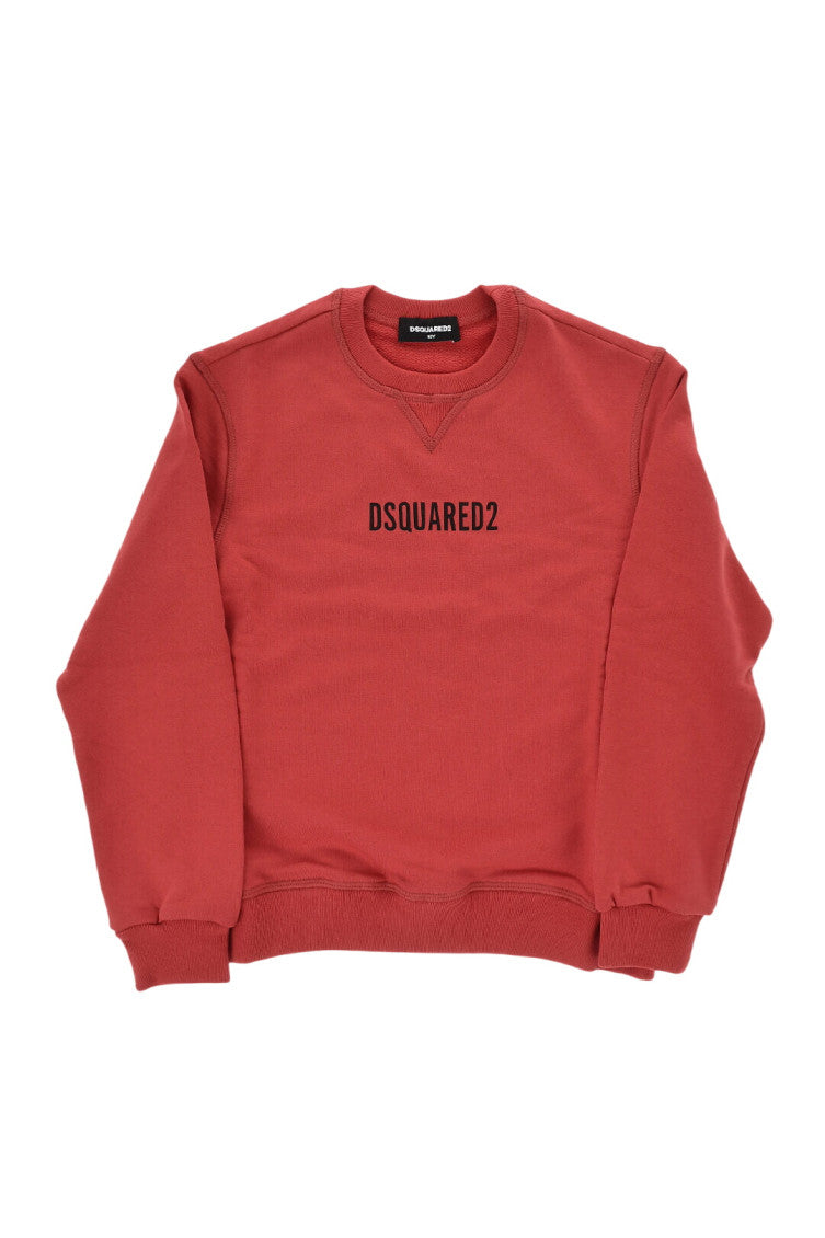 Boys Red Logo Sweatshirt 1