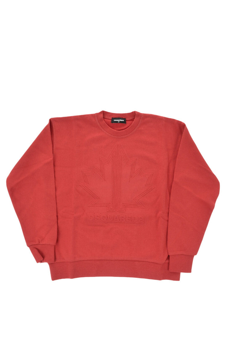Boys Red Logo Sweatshirt 1