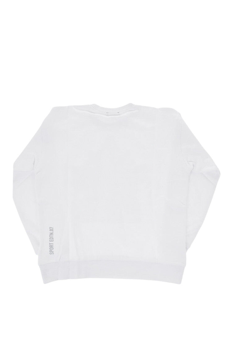 Boys White Regular Sweatshirt 2