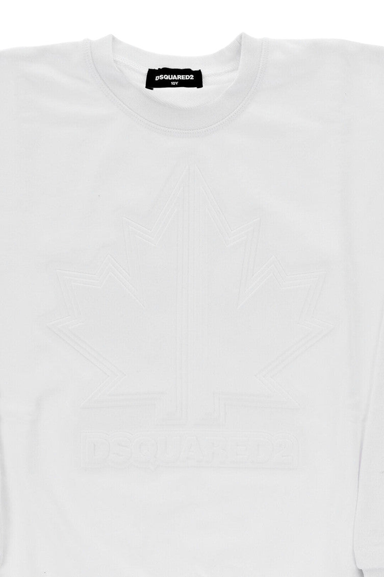 Boys White Regular Sweatshirt 3