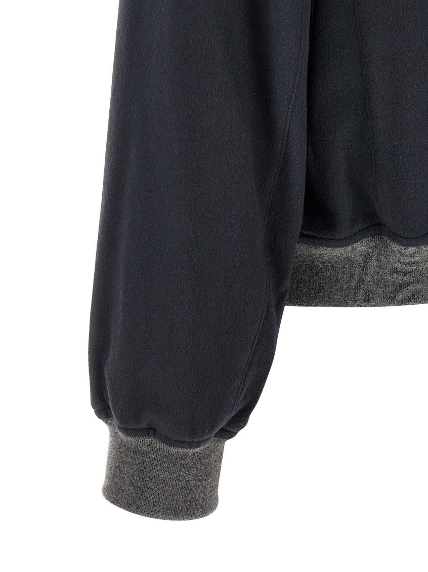 Dark Blue Bomber Jacket 4