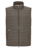 Dark Taupe Quilted Jacket 1