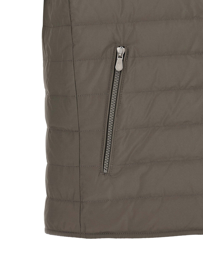 Dark Taupe Quilted Jacket 4