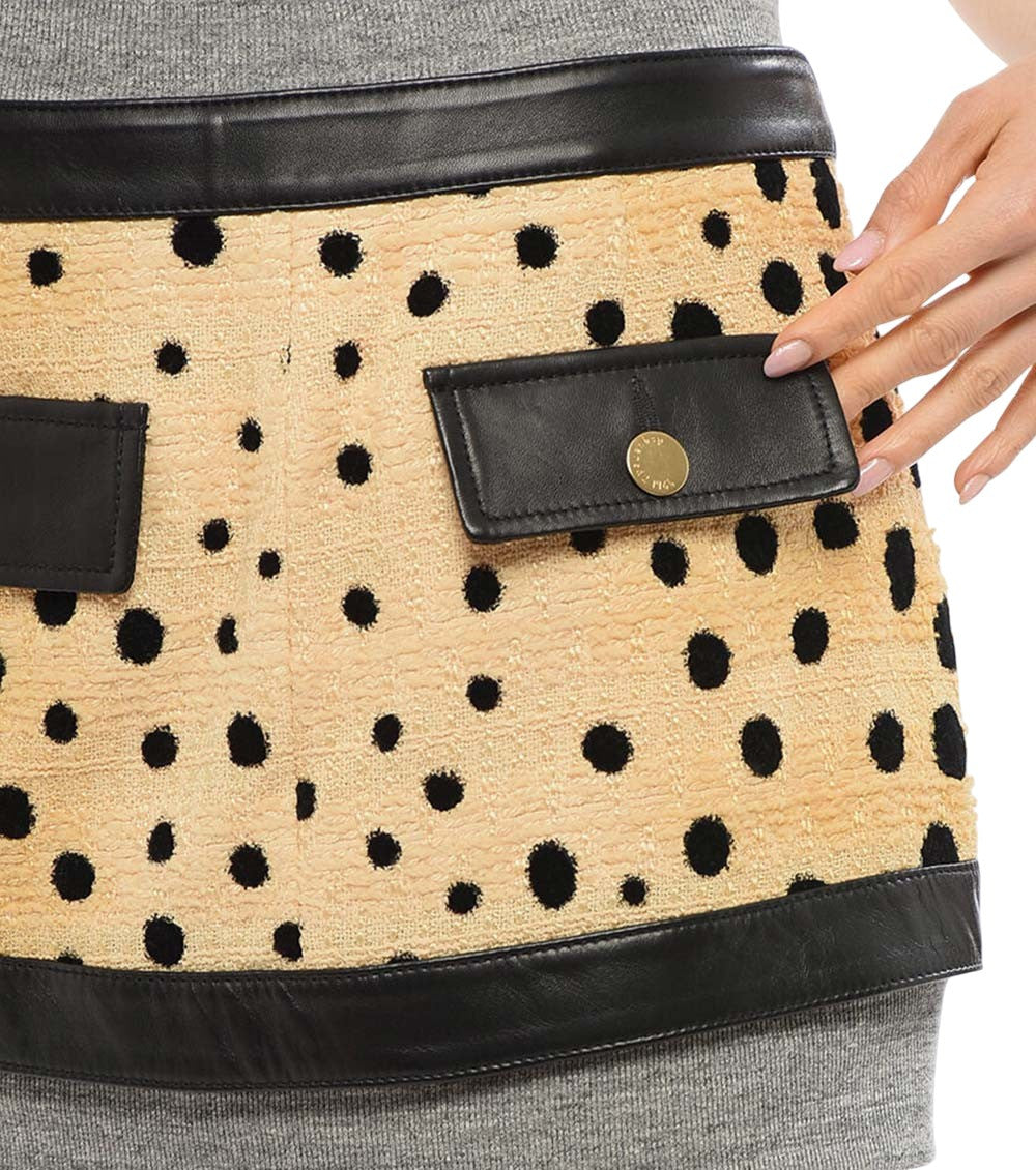 Multicolor Animal Print Mini Skirt 3