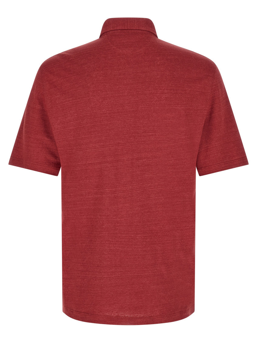 Red Shirt Collar Polo 2