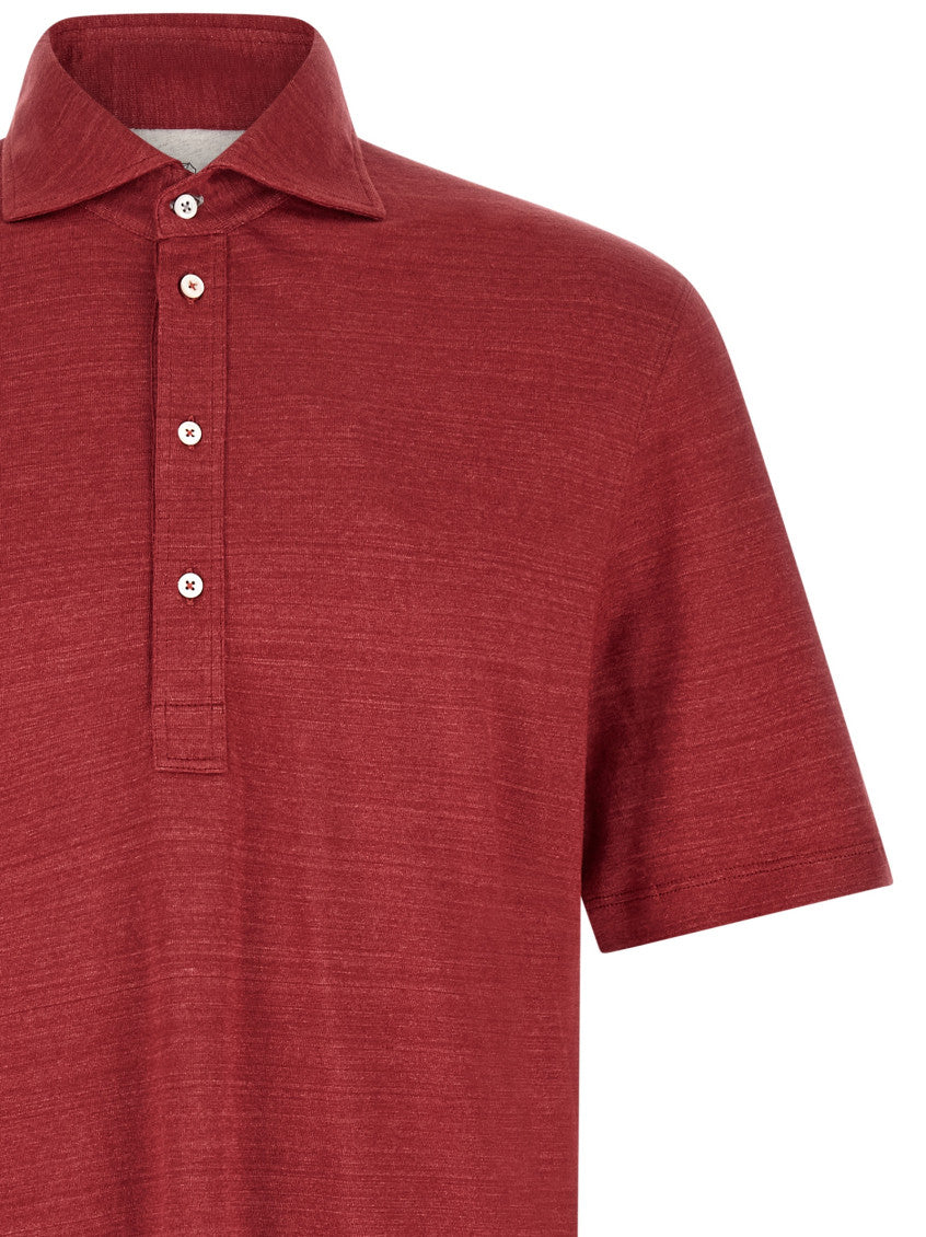 Red Shirt Collar Polo 3