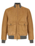 Light Brown Bomber Jacket 1