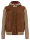 Brown Hood Bomber Jacket 1